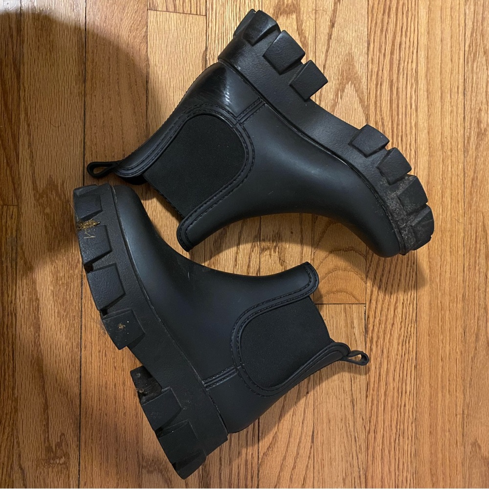 Jeffrey Campbell FLATform Chelsea boots